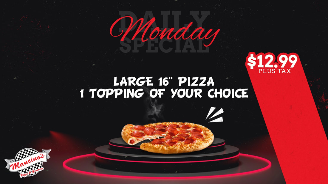 Monday SPECIAL  LARGE 16